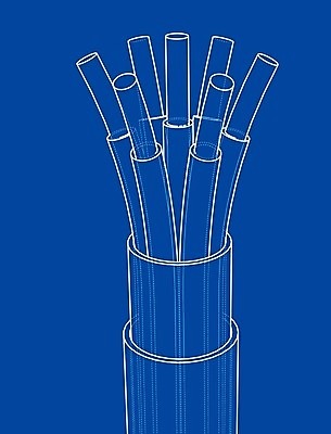 EPS 해외이미지 산업 선 백그라운드 곡선 일러스트 부분 추상 기술 3D 검은색 자료 힘 장비 에너지 흰색 네트워크 연결 스케치 유연 전자 윤곽 철사 지휘자 튜브 고립 구리 설치 전압 공급 와이어프레임 배선 해외202004 해외일러스트 컬러 무늬 미술 한자 음악가 원소 디지털합성 파일형식 벡터