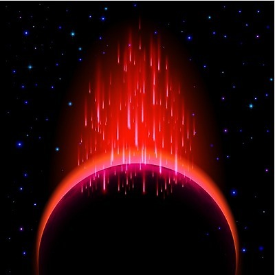 EPS 해외이미지 별 백그라운드 일러스트 하늘 추상 그림자 사람없음 빨간색 빛 우주 검은색 어둠 행성 야간 신비 은하계 해외202004 SF 해외일러스트 자연요소 컬러 컨셉 무늬 파일형식 벡터