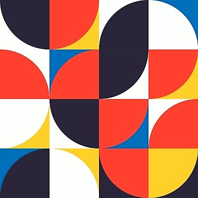 EPS 해외이미지 모양 템플릿 디자인 포스터 백그라운드 패턴 일러스트 추상 사람없음 그래픽 장식 컬러풀 노란색 원형 플랫 심플 기하학 구성 스타일 미니멀리스트 미니멀 해외202004 해외일러스트 도형 컬러 무늬 파일형식 벡터