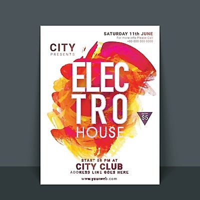 EPS 해외이미지 템플릿 배너 포스터 음악 리플렛 일러스트 추상 수채화 이벤트 빨간색 노란색 파티 유행 축제 페인트 콘서트 축하 춤 DJ 클럽 디스코 기회 쇼 뮤지컬 유흥 해외202004 해외일러스트 컬러 컨셉 무늬 문화예술 공연 파일형식 벡터