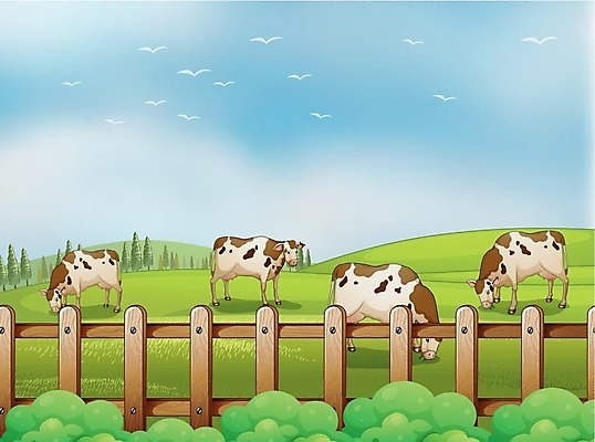 EPS 해외이미지 나무 식물 동물 구름 밭 일러스트 조류 하늘 건강 풍경 사람없음 야외 초록색 파란색 농작물 울타리 농장 농경지 흰색 그룹 소 농부 땅 언덕 그림 거름 밭일 해외202004 해외일러스트 자연요소 직업 컬러 농업 포유류 담장 파일형식 벡터