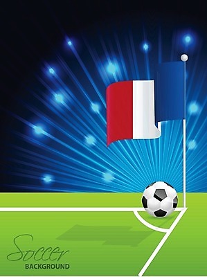 EPS 해외이미지 손 디자인 선 스포츠 백그라운드 일러스트 공 벽지 놀이 하늘 초록색 파란색 축구 경기장 줄무늬 프랑스 광선 게임 흰색 깃발 그리기 모서리 레이아웃 지역 파열 프랑스어 골 해외202004 해외일러스트 문자 유럽 컬러 무늬 스포츠시설 모션 신체부위 구기 파일형식 벡터