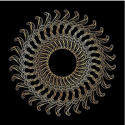 EPS 해외이미지 디자인 꽃 백그라운드 잎 꽃무늬 패턴 곡선 일러스트 추상 미술 사람없음 그래픽 장식 검은색 희망 화려 우아함 묘사 공상 대칭 아라베스크 엘리먼트 스타일 해외202004 해외일러스트 식물 감정 선 컬러 컨셉 무늬 문화예술 파일형식 벡터