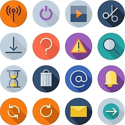 EPS 해외이미지 클립아트 디자인 일러스트 버튼 화살 경고 그래픽 세트 웹 종 플랫 편지 수집 심볼 사인 라디오 와이파이 시스템 스위치 동영상 다운로드 UI 엘리먼트 인터페이스 프로그램 해외202004 해외일러스트 인터넷 전자제품 무선인터넷 파일형식 벡터