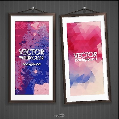 EPS 해외이미지 템플릿 디자인 배너 포스터 종이 벽 분홍색 백그라운드 컨셉 패턴 일러스트 벽지 수채화 프레임 미술 사람없음 내부 그래픽 장식 파란색 보라색 페인트 공백 미술관 그림 캔버스 강렬 구성 블러 엘리먼트 스타일 해외202004 해외일러스트 컬러 무늬 문화예술 파일형식 벡터