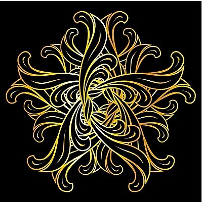 EPS 해외이미지 디자인 꽃 백그라운드 잎 꽃무늬 패턴 곡선 일러스트 추상 미술 사람없음 그래픽 장식 검은색 희망 화려 우아함 묘사 공상 대칭 아라베스크 엘리먼트 스타일 해외202004 해외일러스트 식물 감정 선 컬러 컨셉 무늬 문화예술 파일형식 벡터