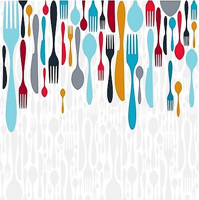 EPS 해외이미지 포크 일러스트 사람없음 숟가락 나이프 해외202004 해외일러스트 식기 수저 칼 파일형식 벡터