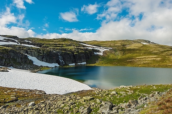 포토 JPG 해외이미지 호수 자연 산 노르웨이 풍경 사람없음 가로 강 얼음 봄 폭포 땅 빙하 내추럴 스칸디나비아 지질학 해외202004 해외포토 자연요소 계절 교육 유럽 생태계 파일형식
