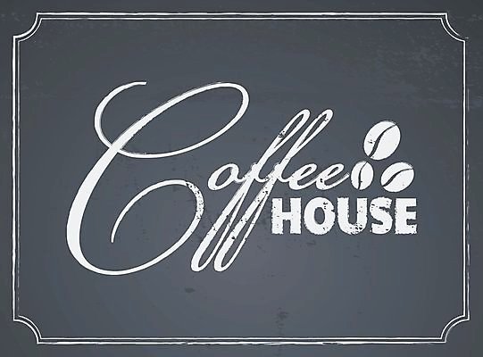 EPS 해외이미지 디자인 커피 음료 백그라운드 일러스트 텍스트 콩 프레임 타이포그라피 사람없음 검은색 칠판 카페 흰색 분필 복고 카페테리아 그런지 카페인 스타일 맛있는 해외202004 해외일러스트 문자 컬러 곡류 상점 초크 파일형식 벡터