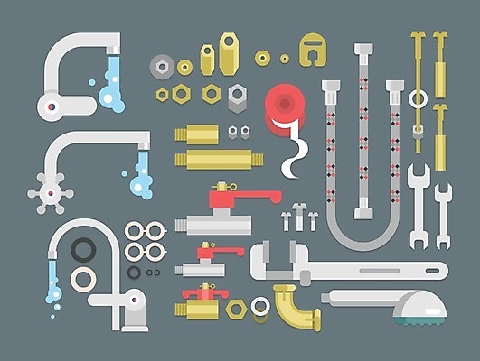 EPS 해외이미지 디자인 산업 백그라운드 일러스트 부분 사람없음 물 세트 금속 장비 과학기술 나사 스패너 플랫 연결 수집 철 오브젝트 사인 수도꼭지 파이프 시스템 고정 튜브 기어 배수구 압력 엘리먼트 제어 철강 파이프라인 공급 해외202004 해외일러스트 자연요소 재질 기술 공구 파이프_관 파일형식 벡터