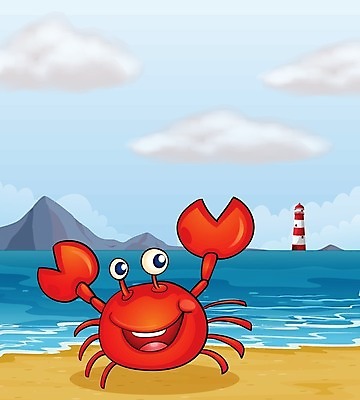 EPS 해외이미지 구름 캐릭터 행복 어린이 음식 모래 바다 일러스트 손가락 하늘 생물 안테나 손바닥 갑각류 서기 미소 해변 건물 그래픽 물 파란색 게 표현 8 만화 그림 기어가기 등딱지 발톱 집게발 복부 해외202004 해외일러스트 일러캐릭터 자연요소 동물 건축물 손 감정 컬러 통신 모션 발 표정 사람 신체부위 숫자 파일형식 벡터