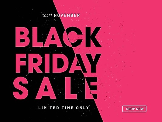 EPS 해외이미지 배너 분홍색 일러스트 텍스트 이벤트 타이포그라피 사람없음 쇼핑 세일 검은색 레터링 블랙프라이데이 해외202004 해외일러스트 문자 컬러 데이이벤트 파일형식 벡터