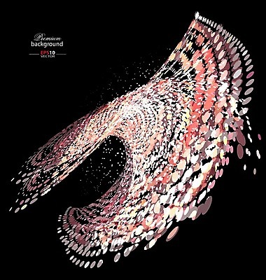 EPS 해외이미지 템플릿 디자인 선 백그라운드 곡선 일러스트 추상 사람없음 그래픽 빛 컬러풀 디지털 블러 해외202004 해외일러스트 컬러 무늬 파일형식 벡터