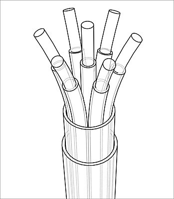 EPS 해외이미지 산업 선 백그라운드 곡선 일러스트 부분 추상 기술 3D 검은색 자료 힘 장비 에너지 흰색 네트워크 연결 스케치 유연 전자 윤곽 철사 지휘자 튜브 고립 구리 설치 전압 공급 와이어프레임 배선 해외202004 해외일러스트 컬러 무늬 미술 한자 음악가 원소 디지털합성 파일형식 벡터