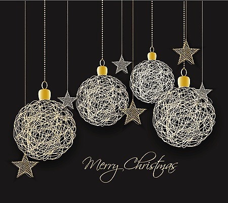 EPS 해외이미지 모양 디자인 계절 별 선 백그라운드 크리스마스 겨울 일러스트 추상 사람없음 그래픽 장식 빛 검은색 축제 장식볼 축하 12월 엘리먼트 해외202004 해외일러스트 자연요소 기념일 컬러 컨셉 무늬 날짜 파일형식 벡터