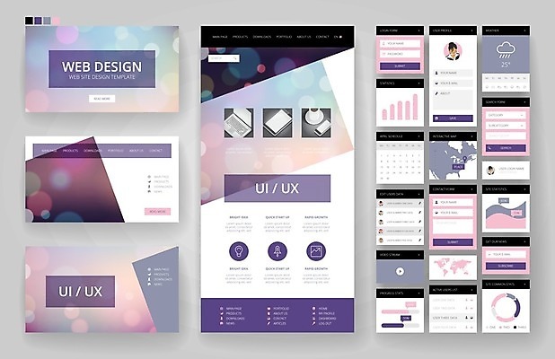 EPS 해외이미지 템플릿 디자인 분홍색 백그라운드 지도 인터넷 일러스트 비즈니스 모바일 추상 사람없음 그래픽 세트 세계 보라색 웹 플랫 소프트포커스 메뉴 레이아웃 보케 페이지 UI 인터페이스 효과 해외202004 해외일러스트 컬러 무늬 촬영기법 파일형식 벡터