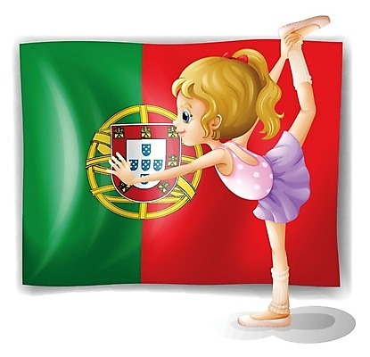 EPS 해외이미지 클립아트 여자 어린이 백그라운드 일러스트 사람 그래픽 빨간색 초록색 노란색 흰색 깃발 모서리 가장자리 만화 포르투갈 심볼 사인 그림 체조선수 체조 직사각형 고립 전국 해외202004 해외일러스트 도형 유럽 컬러 운동선수 운동 둘레 파일형식 벡터