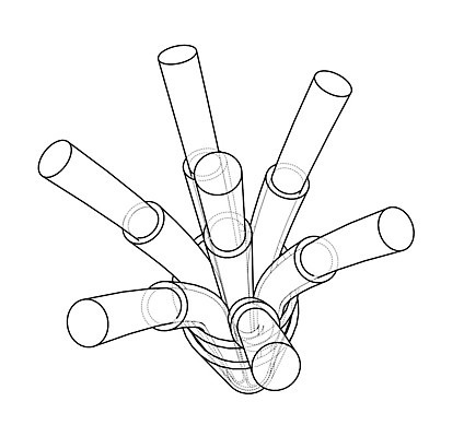 EPS 해외이미지 산업 선 백그라운드 곡선 일러스트 부분 추상 기술 3D 검은색 자료 힘 장비 에너지 흰색 네트워크 연결 스케치 유연 전자 윤곽 철사 지휘자 튜브 고립 구리 설치 전압 공급 와이어프레임 배선 해외202004 해외일러스트 컬러 무늬 미술 한자 음악가 원소 디지털합성 파일형식 벡터