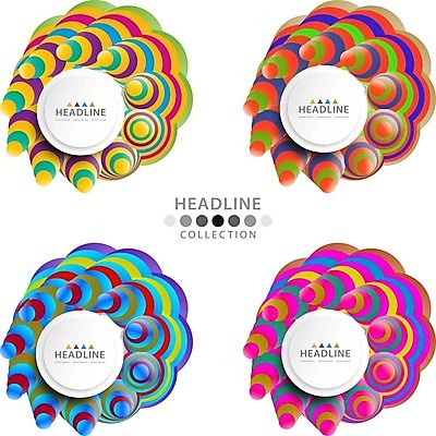 EPS 해외이미지 모양 템플릿 디자인 배너 리플렛 백그라운드 컨셉 패턴 일러스트 추상 프레임 종류 사람없음 그래픽 장식 세트 컬러풀 라벨 플랫 레이아웃 엘리먼트 스타일 해외202004 해외일러스트 컬러 무늬 파일형식 벡터