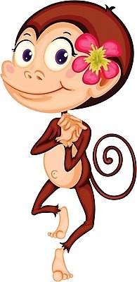 EPS 해외이미지 야생동물 어린이 일러스트 장난 놀이 털 미소 갈색 분노 원숭이 만화 유인원 고릴라 침팬지 바보 해외202004 해외일러스트 동물 감정 컬러 포유류 표정 사람 파일형식 벡터