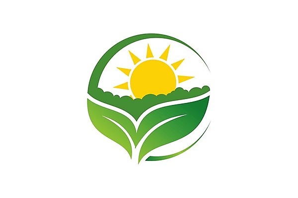 EPS 해외이미지 지구 밭 일러스트 주택 풍경 사람없음 농장 에코 해외202004 해외일러스트 농업 건물 환경 파일형식 벡터