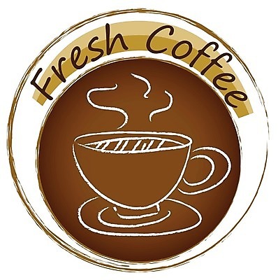 EPS 해외이미지 클립아트 디자인 커피 음료 백그라운드 일러스트 간판 미술 사람없음 갈색 라벨 머그컵 흰색 원형 스케치 메뉴 그림 카페인 특별함 해외202004 해외일러스트 도형 컬러 컨셉 문화예술 프레임 컵 파일형식 벡터