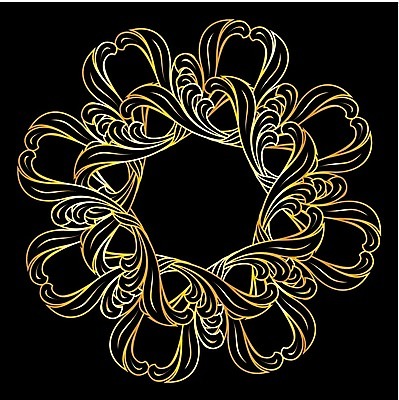 EPS 해외이미지 디자인 꽃 백그라운드 잎 꽃무늬 패턴 곡선 일러스트 추상 프레임 미술 사람없음 그래픽 장식 검은색 희망 화려 우아함 묘사 공상 대칭 아라베스크 엘리먼트 스타일 해외202004 해외일러스트 식물 감정 선 컬러 컨셉 무늬 문화예술 파일형식 벡터