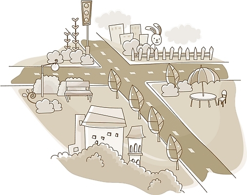 EPS 나무 시설물 사계절 계절 공원 공공시설 현대건축 건축 도로 가로등 벤치 라인일러스트 일러스트 교통시설 자연 흑백 사람없음 야외 건물 울타리 봄 토끼 신호등 교차로 국내일러스트 식물 건축물 길 교통 의자 포유류 촬영기법 담장 반려동물 시설 생태계 파일형식 벡터