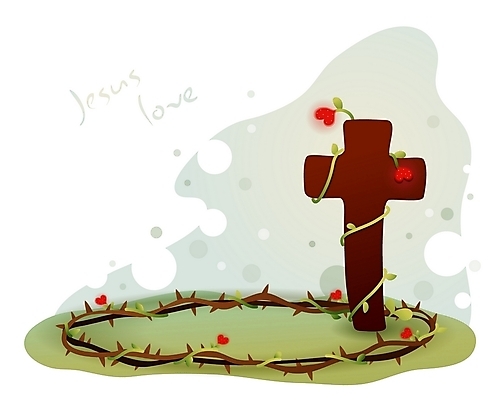 EPS 아이콘 기독교 십자가 종교용품 기독교용품 사람없음 새싹 하트 성자 가시면류관 기독교아이콘 2D아이콘 모양 식물 종교 파일형식 벡터