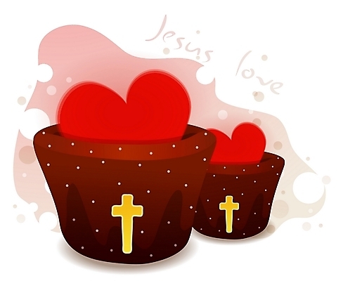 EPS 아이콘 기독교 십자가 종교용품 기독교용품 사랑 사람없음 하트 성자 기독교아이콘 헌금함 2D아이콘 모양 감정 종교 파일형식 벡터