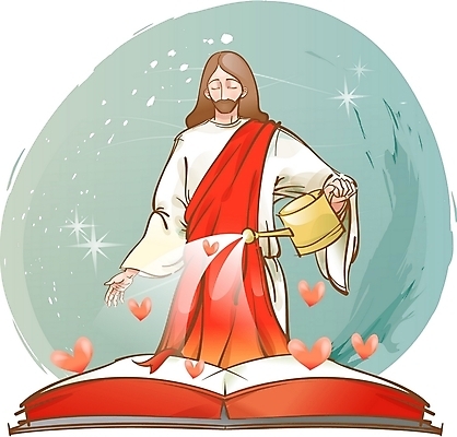 EPS 캐릭터 남자 기독교 일러스트 사랑 한명 사람 20대 성인 성경 물뿌리개 하트 예수 성자 남자만 남자한명만 성인남자만 청년만 청년남자만 청년남자한명만 성인한명만 성인남자한명만 성인만 일러캐릭터 모양 1 감정 종교 종교용품 청년 신_종교 파일형식 벡터