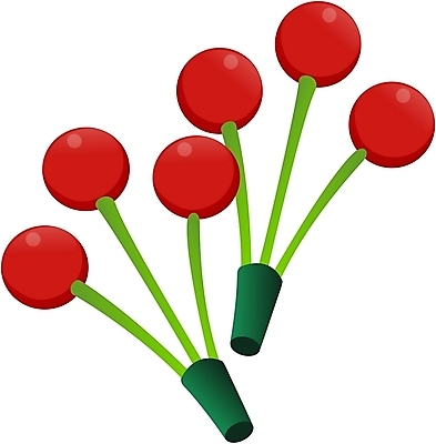 EPS 기념일 열매 크리스마스장식 크리스마스 일러스트 크리스마스용품 사람없음 장식 오브젝트 사랑의열매 국내일러스트 식물 이벤트 용품 파일형식 벡터