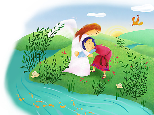 주간 PSD 캐릭터 남자 기독교 종교 일러스트 조류 하늘 천사 사람 야외 두명 강 태양 성경 성자 달팽이 성경이야기 씨름 야곱 남자만 국내일러스트 일러캐릭터 자연요소 동물 스포츠 종교용품 연체동물 이야기 전통놀이 파일형식