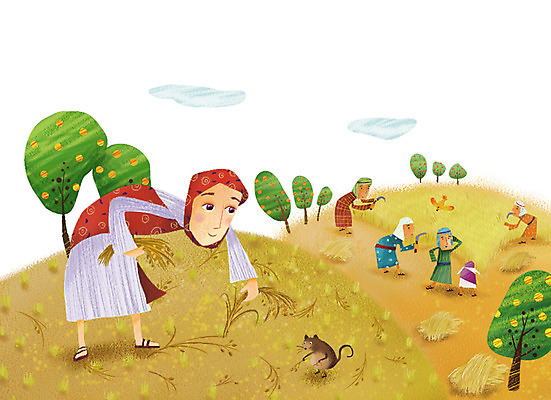 주간 PSD 나무 캐릭터 여자 남자 기독교 종교 길 일러스트 사람 초원 여러명 야외 성경 수확 성자 볏짚 쥐 언덕 성경이야기 이삭 룻 국내일러스트 일러캐릭터 자연요소 식물 다수 농업 종교용품 이야기 짚 설치류 파일형식