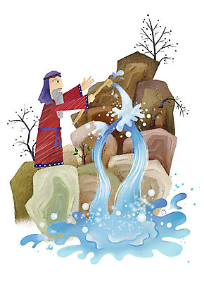 주간 PSD 나무 캐릭터 할아버지 노년 남자 기독교 종교 일러스트 지팡이 한명 사람 야외 물 성경 돌_바위 바위 성자 기적 샘물 성경이야기 모세 므리바 남자만 남자한명만 성인남자만 성인한명만 성인남자한명만 노인만 성인만 노인남자만 노인남자한명만 국내일러스트 일러캐릭터 자연요소 식물 1 종교용품 이야기 성인 파일형식