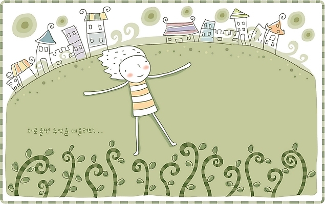 EPS 남자 초등학생 어린이 일러스트 주택 사랑 한명 사람 소년 야외 건물 판타지 마을 꿈 추억 남자만 남자한명만 어린이만 소년만 소년한명만 국내일러스트 1 학생 건축물 감정 컨셉 상상 파일형식 벡터