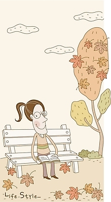 EPS 라이프스타일 계절 여자 여유 낙엽 벤치 의자 일러스트 한명 사람 20대 성인 야외 책 독서 가을 여자만 여자한명만 성인여자만 청년만 청년여자만 성인한명만 청년여자한명만 성인여자한명만 성인만 국내일러스트 1 감정 가구 잎 청년 생활 파일형식 벡터