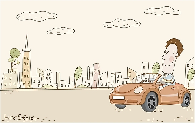 EPS 나무 구름 라이프스타일 남자 일러스트 자동차 거리 한명 사람 빌딩 20대 성인 야외 건물 드라이브 운전 도시 스포츠카 남자만 남자한명만 성인남자만 청년만 청년남자만 청년남자한명만 성인한명만 성인남자한명만 성인만 국내일러스트 자연요소 식물 1 건축물 육상교통 모션 청년 생활 파일형식 벡터