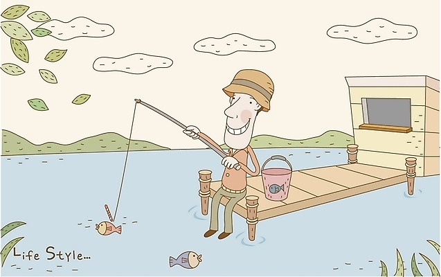 EPS 라이프스타일 남자 호수 여유 일러스트 낚시 어류 한명 사람 20대 성인 취미 야외 강 항구 낚싯대 양동이 낚시꾼 남자만 남자한명만 성인남자만 청년만 청년남자만 청년남자한명만 성인한명만 성인남자한명만 성인만 국내일러스트 1 감정 교통시설 레저 청년 생활 수중동물 낚시용품 파일형식 벡터