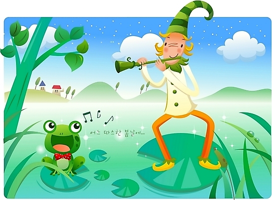 EPS 나무 구름 사계절 계절 남자 잎 음표 일러스트 노래 상상 청소년 자연 산 요정 개구리 한명 사람 야외 10대 봄 연못 피리 남자만 남자한명만 십대만 십대남자만 십대남자한명만 국내일러스트 자연요소 식물 1 기호 음악 양서류 목관악기 생태계 파일형식 벡터