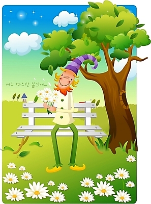 EPS 나무 구름 사계절 계절 남자 꽃 벤치 의자 일러스트 청소년 자연 하늘 나뭇잎 요정 한명 사람 초원 야외 10대 봄 남자만 남자한명만 십대만 십대남자만 십대남자한명만 국내일러스트 자연요소 식물 1 가구 잎 생태계 파일형식 벡터