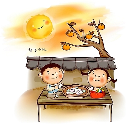 EPS 주간 전통 사계절 계절 여자 명절 열매 남자 어린이라이프 어린이 한식 음식 일러스트 자연 떡 기와 사람 소녀 소년 야외 두명 바구니 추석 보름달 가을 전통의상 한복 순수 감나무 송편 평상 어린이만 국내일러스트 자연요소 나무 식물 한국전통 라이프스타일 기념일 컨셉 감 달 생태계 파일형식 벡터