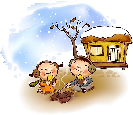 EPS 나무 사계절 계절 여자 남자 어린이라이프 어린이 고건축 겨울 일러스트 자연 한국 초가집 사람 소녀 소년 야외 두명 목도리 눈 추억 귀마개 겨울음식 고구마 겨울간식 군고구마 어린이만 제철음식 국내일러스트 자연요소 식물 라이프스타일 건축물 잡화 아시아 음식 컨셉 날씨 디저트 한옥 뿌리채소 구이 생태계 제철 파일형식 벡터