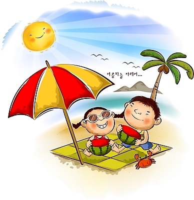 EPS 주간 사계절 계절 여자 남자 어린이라이프 어린이 바다 일러스트 자연 갈매기 휴가 수박 사람 소녀 소년 해변 야외 두명 여름 여름휴가 바캉스 선글라스 야자수 태양 게 파라솔 돗자리 대서 어린이만 국내일러스트 자연요소 나무 라이프스타일 안경 과일 조류 갑각류 절기 생태계 파일형식 벡터 여름_계절