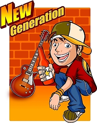 EPS 모자 남자 문화 악기 음악 벽 맨라이프 운동화 티셔츠 일러스트 청소년 놀이 현악기 레저 맥주 한명 사람 소년 청년 취미 라이프 10대 담장 기타 청바지 병 일렉기타 클럽 남자만 남자한명만 국내일러스트 1 라이프스타일 식기 잡화 어린이 신발 셔츠 바지 문화예술 주류 성인 생활 파일형식 벡터