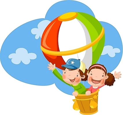 EPS 주간 클립아트 구름 여자 기념일 남자 초등학생 어린이 일러스트 하늘 사람 야외 두명 유치원생 기쁨 기구 열기구 어린이날 순수 즐거움 애드벌룬 풍선 어린이만 국내일러스트 자연요소 학생 감정 컨셉 항공교통 이벤트 파일형식 벡터