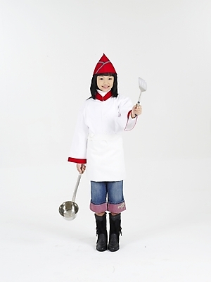 포토 JPG 스튜디오촬영 전신 모자 여자 초등학생 어린이 포즈 주방용품 실내 표정 한명 미소 웃음 누끼 사람 동양인 손짓 소녀 빨간색 세로 요리사 한국인 흰색 국자 뒤집개 여자만 여자한명만 어린이만 소녀만 소녀한명만 국내포토 직업 1 학생 잡화 컬러 생활용품 모션 인종 내부 파일형식