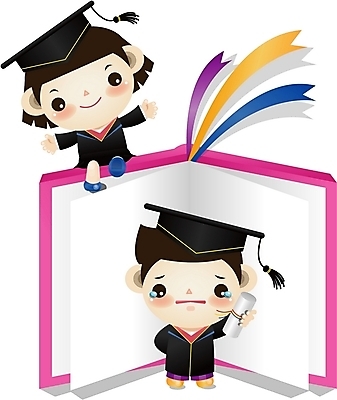 EPS 전신 캐릭터 여자 남자 감정 일러스트 학사모 졸업 사람 두명 라이프 책 스쿨라이프 기쁨 슬픔 축하 이벤트캐릭터 서운함 일러캐릭터 모자_잡화 라이프스타일 교육 컨셉 학교 생활 파일형식 벡터