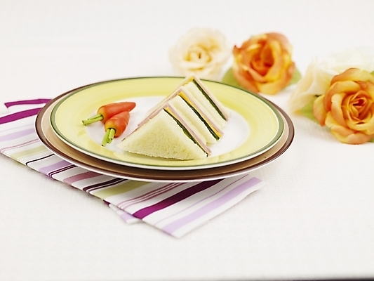 포토 JPG 스튜디오촬영 그릇 접시 음식 서양음식 실내 샌드위치 사람없음 가로 미니당근 국내포토 식기 내부 당근 파일형식