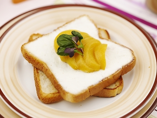 포토 JPG 스튜디오촬영 그릇 접시 음식 빵 디저트 실내 근접촬영 사람없음 장식 가로 노란색 식빵 제빵 토스트 국내포토 식기 뷰포인트 컬러 내부 제과제빵 파일형식